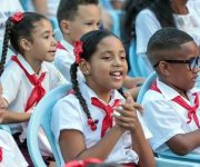 Encabeza Díaz-Canel acto de inicio del curso escolar 2026-2027